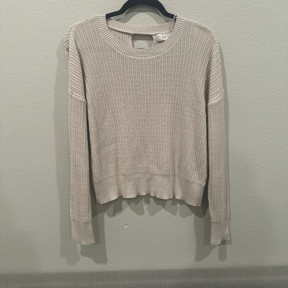 Beige Knit Sweater